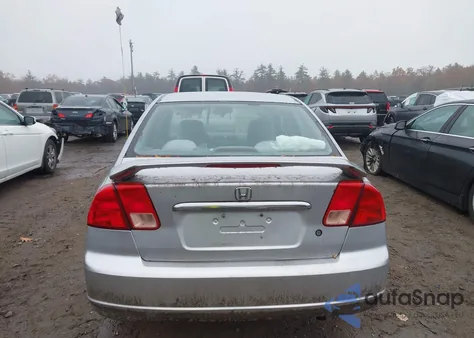 2001 Honda Civic Ex from USA, damaged, VIN 2HGES26761H500243